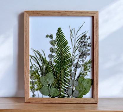 Evergreen Pressed Bouquet 